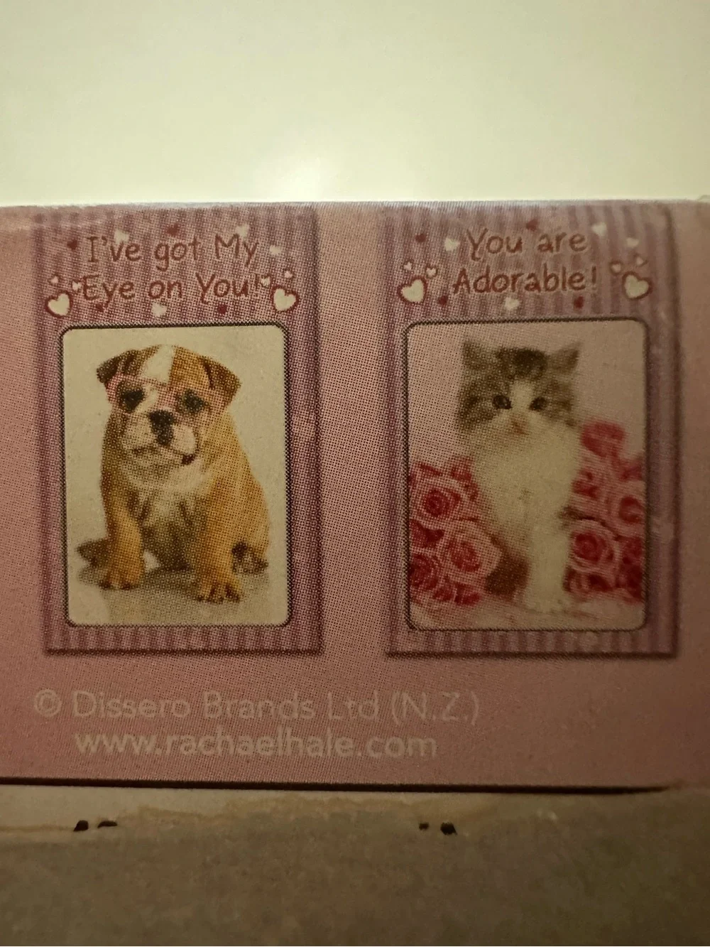 Y2K RachaelHale Loveable Animas Valentine’s Day Card Set